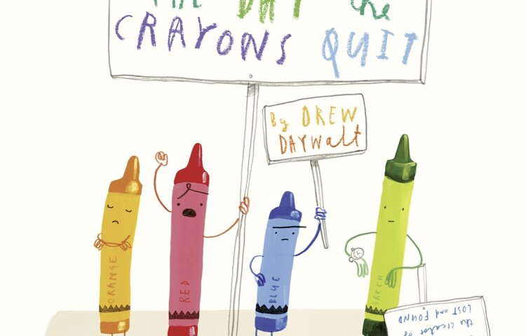 Image of The Day the crayons quit - English