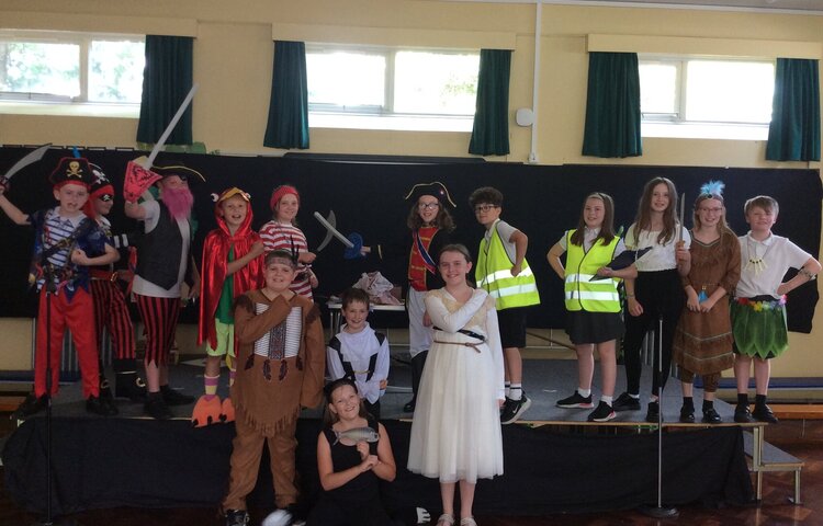 Image of Class 4s piratical production!!!!
