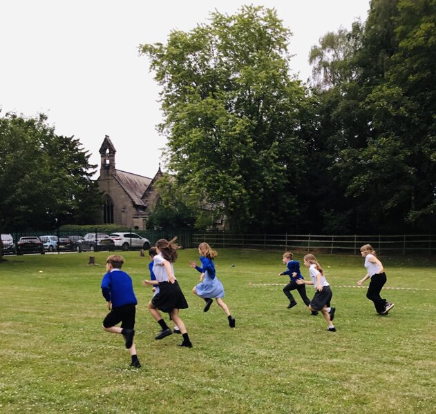 Image of Sports Day practice! 