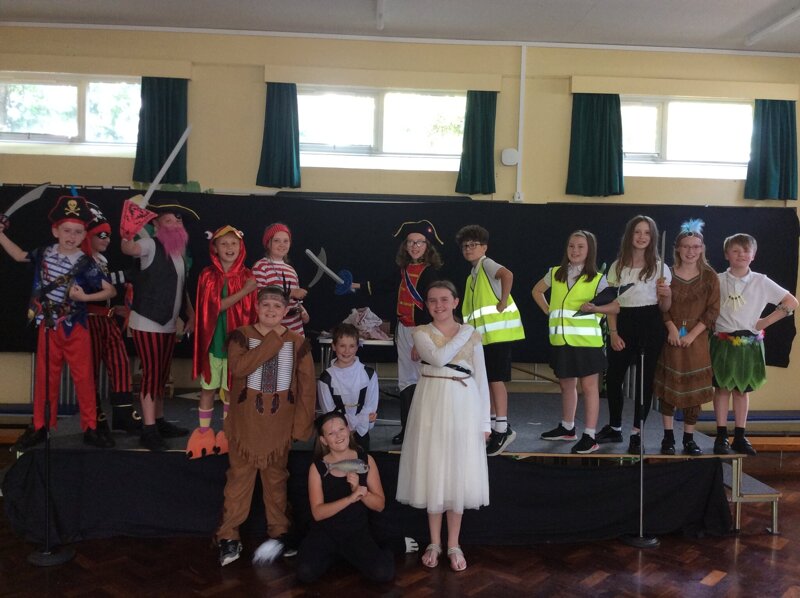 Image of Class 4s piratical production!!!!