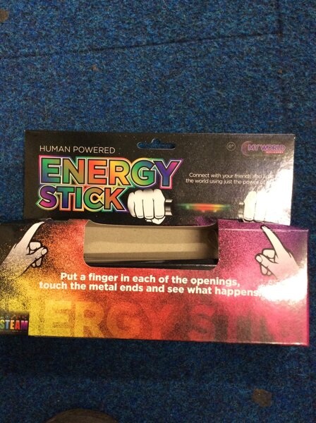 Image of A a Human Powered Energy Stick