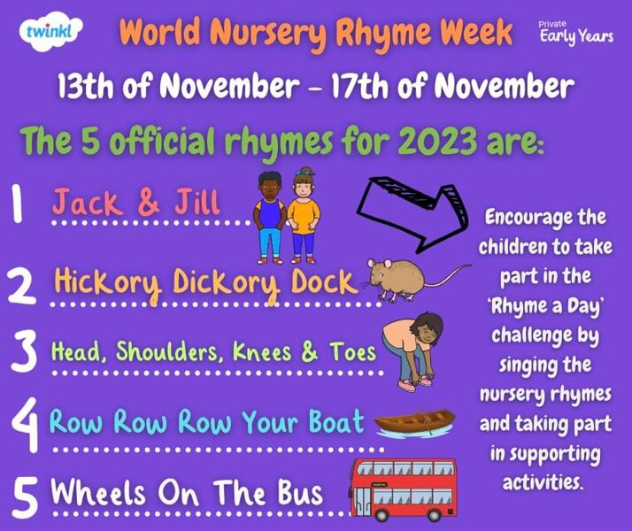 Image of World Nursery Rhyme Week 